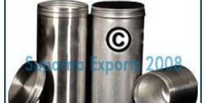 Brushed Aluminum Canisters