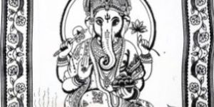 Indian God Tapestry Wall Hangings