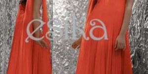 Halter Neck Anarkali Suit