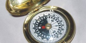 Push Button Nickle Compass