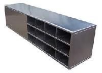 Stainless Steel Cross Over Bench