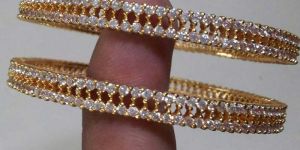 CZ Diamond Bangles