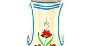 Vitrosa Printed Pedestal Wash Basin