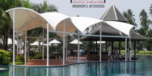 Swimming Pool Tensile Structures