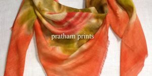 Cotton Gauze Hand Painted Scarves