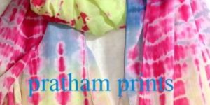 Cotton Gauze Tie Dye Stoles