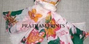 Screen Printed Linen Stoles