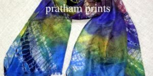Silk Tie Dye Scarves