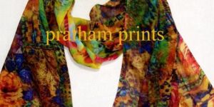 Wool Digital Printed Stoles