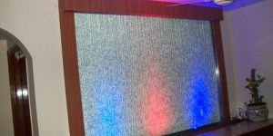 Glass Waterfall Designing and Installation
