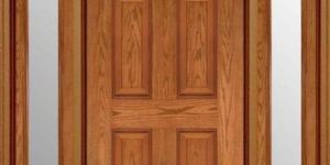 Solid Wood Panel Door