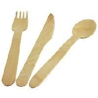 Birchwood Wooden Cutlery