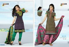 Isccon Low Range Cotton Printed Suit