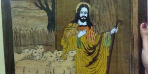 Wooden Inlay Wall Panels