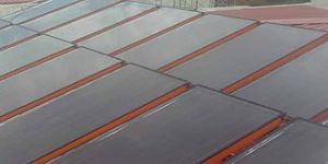 Flat Plate Collector Solar Water Heater