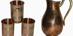 Pure Copper Mughlai Jug