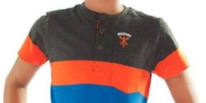 Multi Color Stripes Tee - Boys Casual Dress