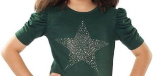 Star Stud Top- Girls Tops