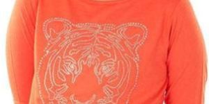 Tiger Stud Top - Girls Tops
