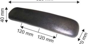 Large Amber Arm Rest