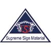 Supreme Sign Material