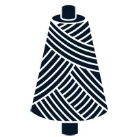 Gray Cotton cloth 100 % Flannel - Ne20/1