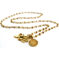 Bone Beaded Necklace