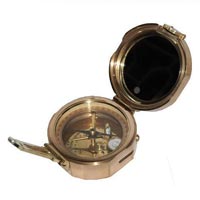 Brass Brunton Compass