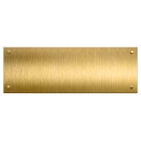 Brass Plaque
