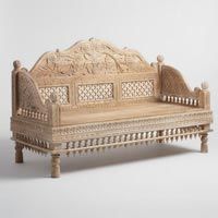 Carved Bench