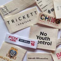 Cotton Printed Labels