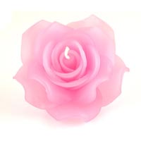 Floating Rose Candle