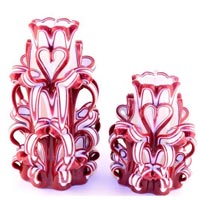Hand Carved Candle