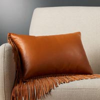 Leather Pillow