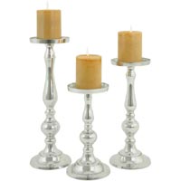 Silver Candle Holder