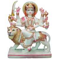 Marble Durga Statue
