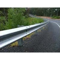 W Beam Crash Barrier
