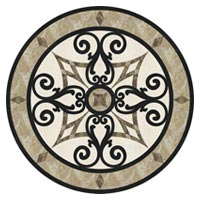 Stone Floor Medallions