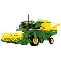 Tractor Mounted Combine Harvester