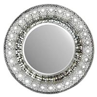Silver Wall Mirror