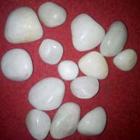 White Polished Stone