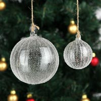 Glass Christmas Decoration