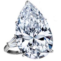 Pear Shaped Diamonds