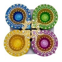 Colored Diyas
