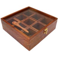 Wooden Spice Boxes