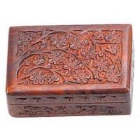 Carved Wooden Box