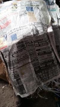 Old Newsprint Paper