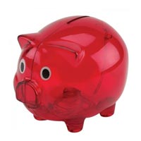 Plastic Piggy Bank