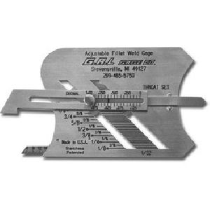 Fillet Weld Gauge