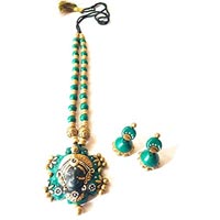 Terracotta Pendant Set